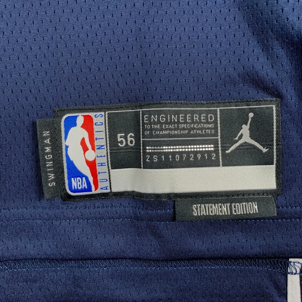Luka Doncic Jordan Jersey Men 2XL 56 Swingman Statement Edition Dallas Mavericks